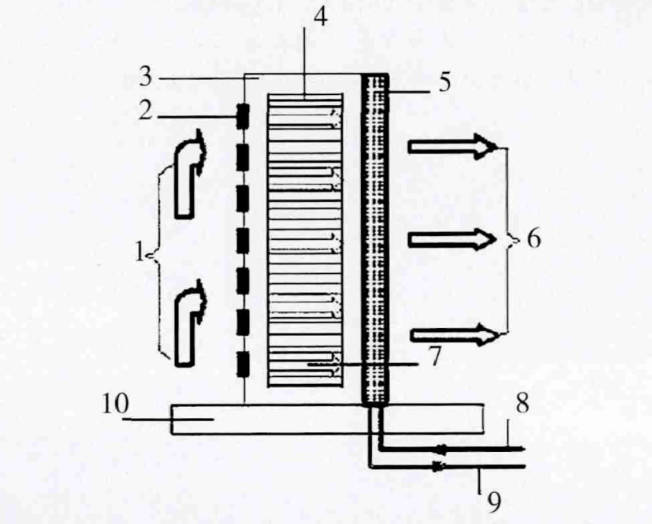 leipole axial fans Open cabinet with water-cooled backplane cooling method